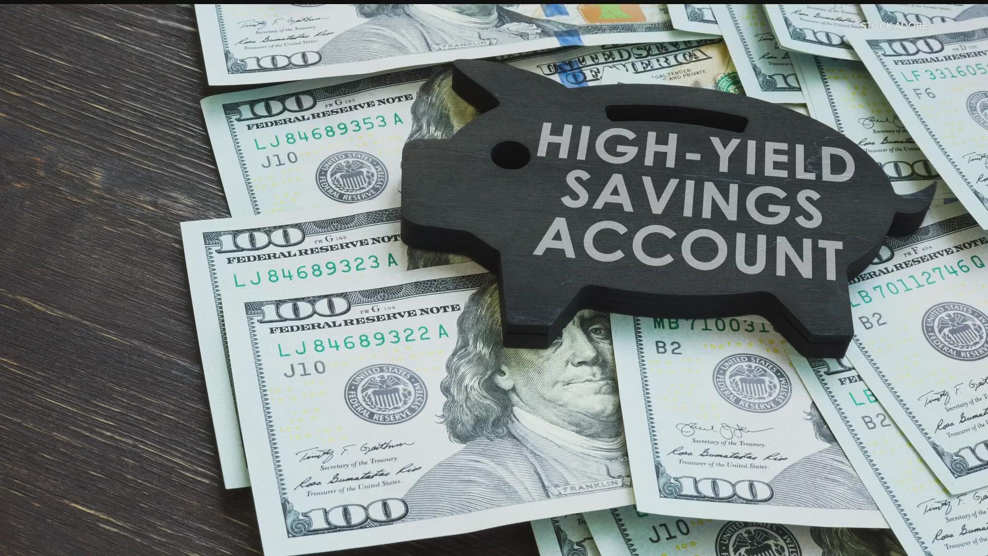 High Yield Savings Account